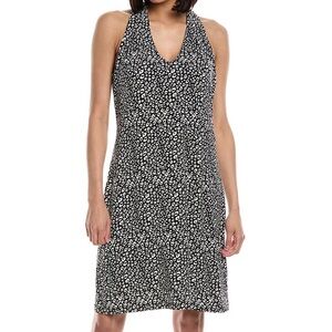Tommy Bahama Sandy Spots UPF 30 Short Mini Dress In Black NWT